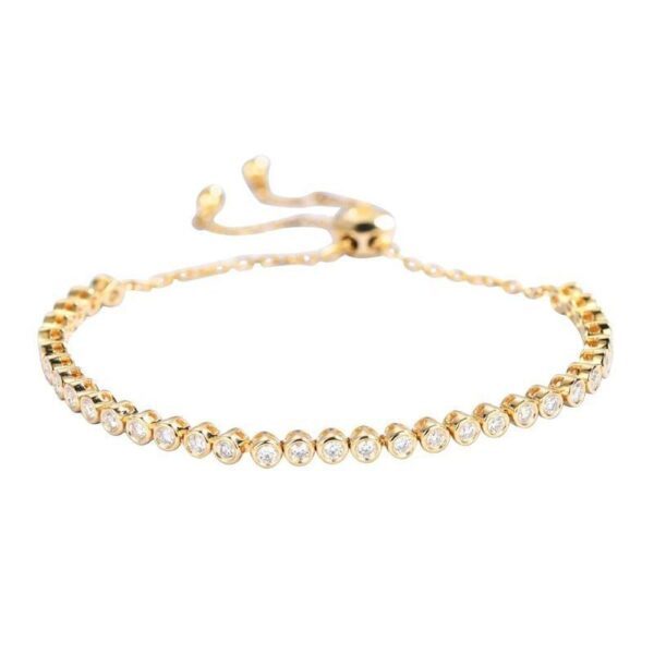 Eternity Diamond Bracelet with 18k Gold